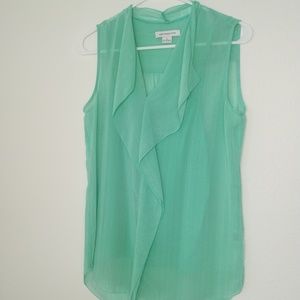 Liz Claiborne Sheer Flowy Top